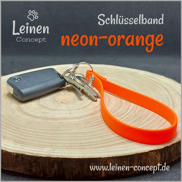 Schlüsselband neon-orange
